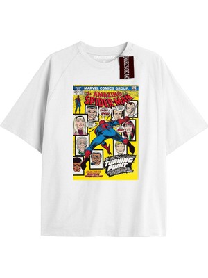 Tarzsokak Spider-Man Gazete Baskı Model No Way Home Tshirt