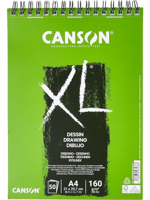 Canson Spp Canxl Draw 50S A4 160G Çizim Bloğu