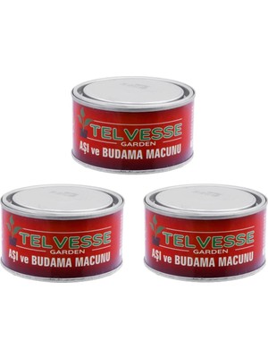 Telvesse Aşı Macunu Soğuk Uygulanan Budama Macunu 250 gr (3 Adet)