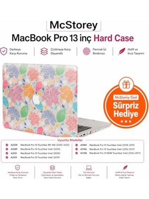 MacBook Pro 13 Deri Dokulu Kılıf A1706 A1708 A1989 A2159 A2251 A2289 A2338 M1 M2 Uyumlu Ince Hafif Sert Kılıf Koruyucu Kapak