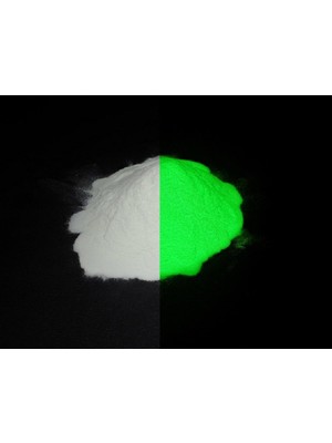 Capital 50G Yeşil Renk Fosfor Tozu Glow In Dark Karanlıkta Parlayan Boya