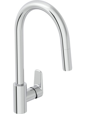 Artema Shift T20 A43678 Eviye Bataryası, C Tipi, Pull-Down, Krom