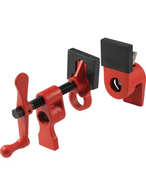 Bessey PC12-2 Geleneksel Stil Boru Kelepçesi, 1.27 Cm, Ağaç Işleme ve Marangozluk Için Çok Amaçlı Atölye Kelepçesi