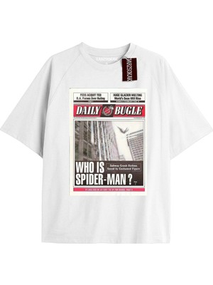 Tarzsokak Spider-Man Gazete Baskı Model No Way Home Tshirt