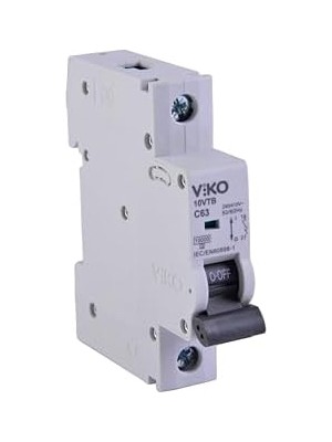 10VTB-1C63 Otomatik Sigorta 10KA C Tipi 1 Kutup 63A