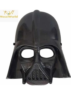 Fırsatkolik Mey Ithalat® Yıldız Savaşları Maskesi Darth Vader Maskesi Siyah Renk