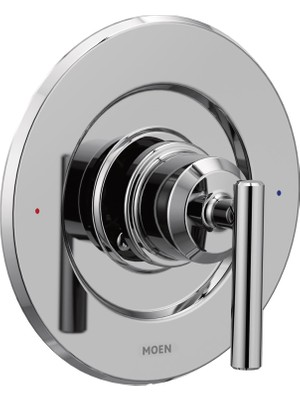 Moen Gibson Krom Posi-Sıcaklık Basınç Dengeleyici Modern Valf Kaplama, Vana Gerekli, T2901