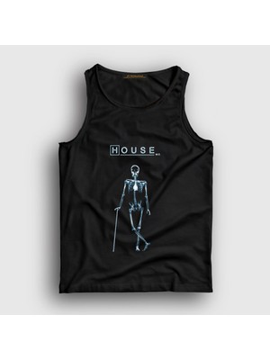 Presmono Unisex Siyah x Ray Skeleton House Md Atlet