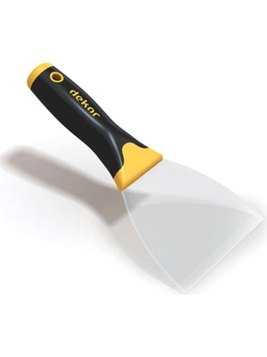 BADEM10 Dekor Şeffaf Ispatula Spatula Kesme Tamir Spatulası 10 cm