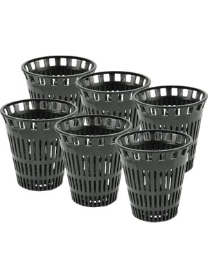 Danco 10739P Catcher Yedek Sepetler, Tek Başına Duş Kapanları Için | Saç Drenajı Tıkanıklığı Önleme, 6'lı Paket, Siyah, 6 Adet