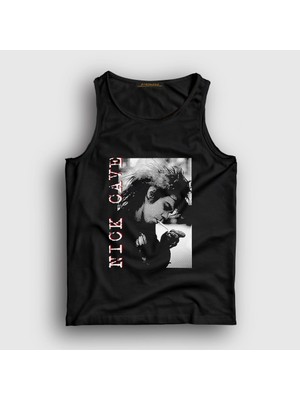 Presmono Unisex Siyah Nick Cave The Bad Seeds Atlet