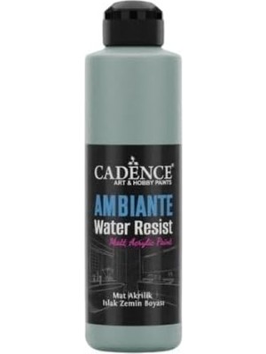 Cadence Ambıente Islak Zemin Boyası Aw-12 Küf Yeşili 250ML + Katalizör 10GR