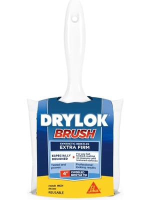 Drylok 90237 Suni Kıl Duvar Fırçası, 4 Inç