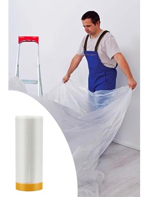 Buffer Boya Badana Eşya Koruma Hışır Örtüsü 280CM 15 mt Yapışkanlı Hışır Örtü