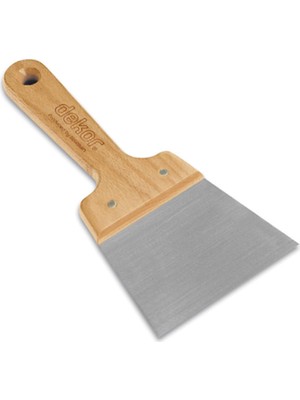 BADEM10 Dekor 335 Sahra Ispatulası Ahşap Saplı 16 cm