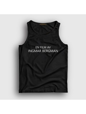 Presmono Unisex Siyah En Film Av Ingmar Bergman Hediye Yönetmen Atlet