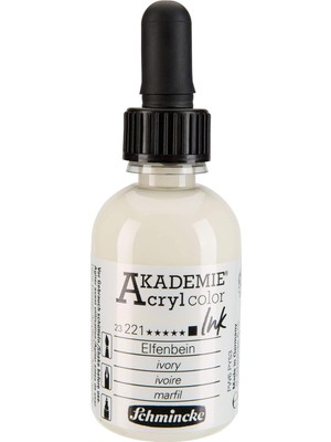 Schmincke Akademie Akrilik Mürekkep 50 ml 221 Ivory