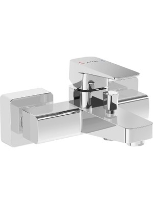 Artema Root Square A42737 Banyo Bataryası, Krom