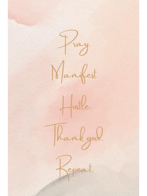 Pastel Pink Watercolour Aesthetic Journal