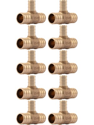 Shark UC412LFA10 3/10,2 cm x 3/10,2 cm x 1/5,1 cm Pirinç Pex Azaltır Çay 10 Paket
