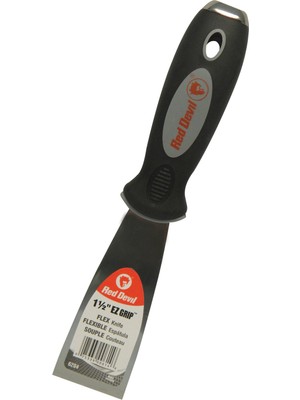 Red Devil 6204 Ez Grip Esnek Macun Bıçağı, 3,8 Cm, Siyah
