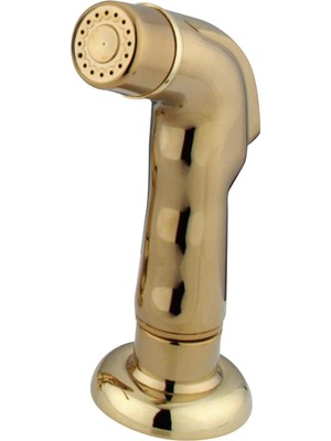 Kingston Brass Gourmetier KBS792SP Mutfak Bataryası Püskürtücü, Parlak Pirinç