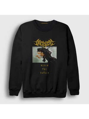 Presmono Unisex Siyah Bleed The Future Archspire Sweatshirt