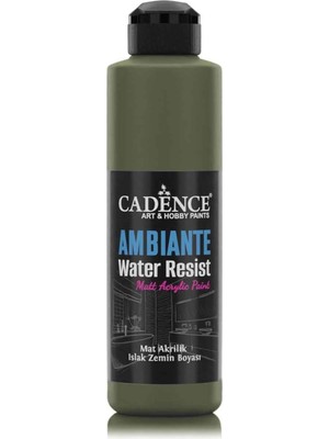 Cadence Ambıente Islak Zemin Boyası Aw-15 Ceviz 250ML + Katalizör 10GR