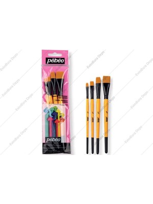 Pebeo M Set-10 Sulu Boya Fırça Seti