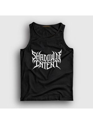 Presmono Unisex Siyah Logo Shadow Of Intent Atlet