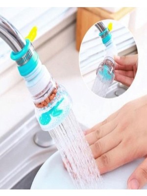 Tafce Oynar Başlıklı Pervaneli Taşlı Musluk Başlığı 1 Adet Renkli