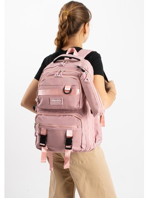 Ventis Qualty – Okul Çantası Su Geçirmez Klinkır Kumaş Unisex Sırt Çantası Model (7c)