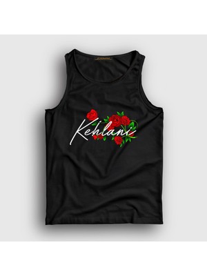 Presmono Unisex Siyah Roses Flowers Kehlani Atlet