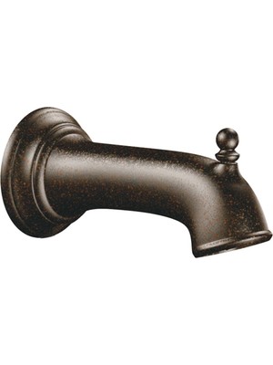 Moen 3857ORB Yedek 7,25 Inç Küvet Yönlendirici Ağzı 1/2-Inç Slip Fit Bağlantı, Yağ Ovuşturdu Bronz, 0,5