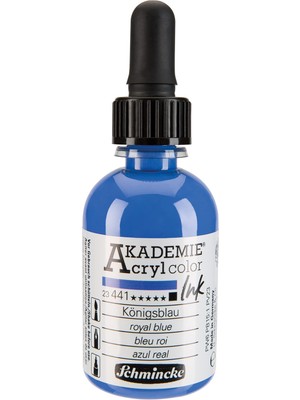 Schmincke Akademie Akrilik Mürekkep 50 ml 441 Royal Blue
