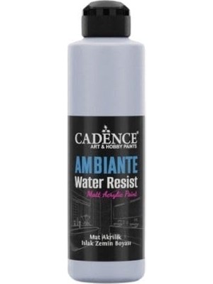 Cadence Ambıente Suya Day. Akr. Boya Aw-08 Arduvaz Gri 250ML + Katalizör 10GR