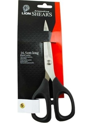 Lion 5165 Iplik Temizleme Makası 16.5 cm Plastik Saplı, 34884M