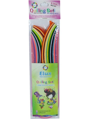 Bigibu Quilling/quiling Set (Ince) 0,5X50 cm 150 Kağıt Şerit 8680422509887