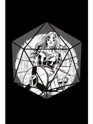 Vierge Du Norseman D20 - Carnet Sur La Mythologie Nordique: Dın A5 (6x9) Carnet Pour Les Amateurs De Jeu De Rôles Et Les Fans De Rpg De Stylo Et De ... Pour La Fonction Du Journal (French Edition)