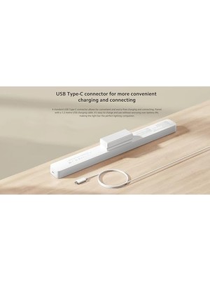 Xiaomi Masa Lambası Manyetik Okuma Işık Bar Gl Beyaz (BHR8956GL)
