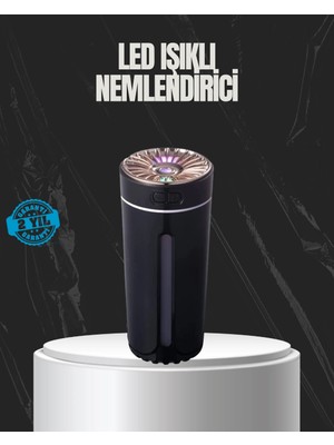 Fırsatkolik Mey Ithalat® USB Aromaterapi Difüzör Ultrasonik Hava Nemlendirici LED Gece Lambalı