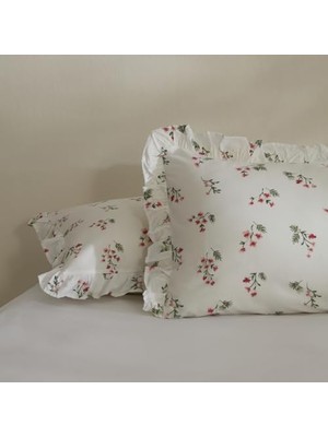 Home Silvie 2'li Yastık Kılıfı Kırmızı