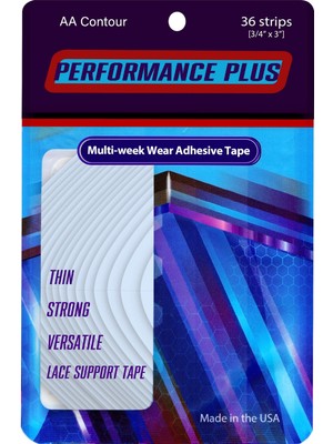True Tape Performance Plus Protez Saç Bandı Oval (Aa - 2,0cm x 7.5cm) 36 Adet
