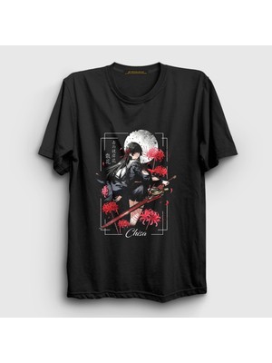 Presmono Unisex Siyah Chisa Wuthering Waves T-Shirt