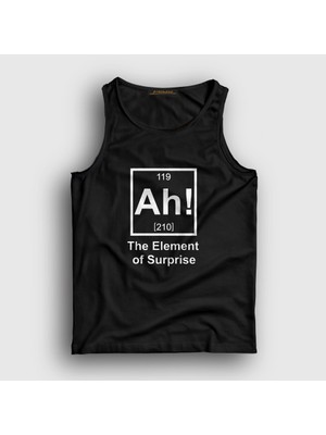 Presmono Unisex Siyah Ah The Element Of Surprise Kimya Atlet