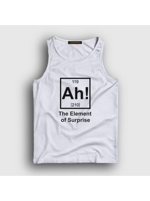 Presmono Unisex Beyaz Ah The Element Of Surprise Kimya Atlet