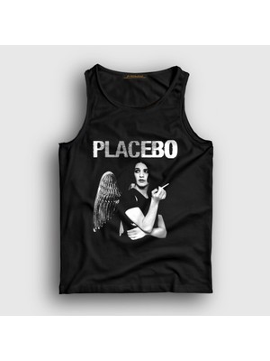 Presmono Unisex Siyah Angel Brian Molko Rock Placebo Atlet
