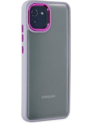 Fırsatkolik Galaxy A03 Kılıf Dora Kapak - Lila