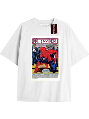 Tarzsokak Spider-Man Gazete Baskı Model No Way Home Tshirt