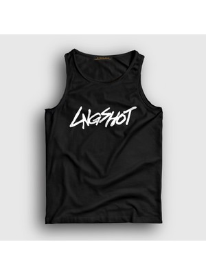 Presmono Unisex Siyah Logo K-Pop Lngshot Atlet